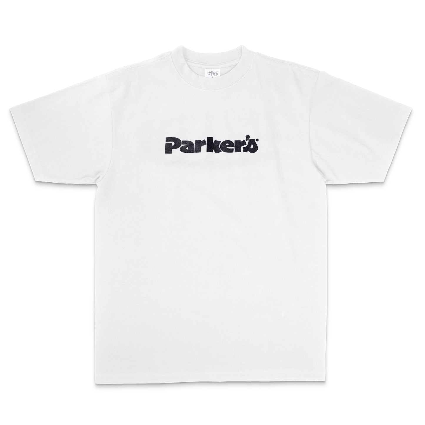 PARKERS CORE LOGO IN WHITE