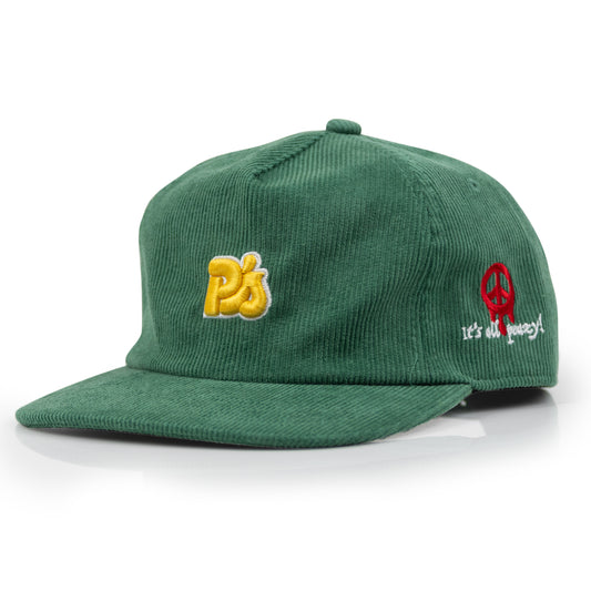 PARKER’S P”S CORDUROY HAT IN FORREST